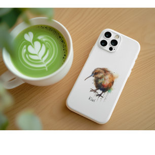 Capa Para iPhone 11 Pro Aquarela neozelandesa Kiwi