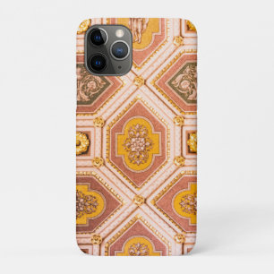Capa Para iPhone 11 Pro Arquitetura Húngara Rosa Amarelo