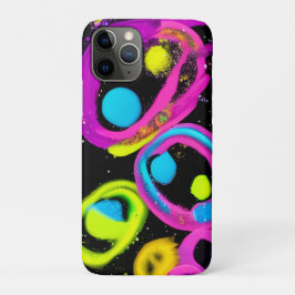 Capa Para iPhone 11 Pro arte abstrata brilhante