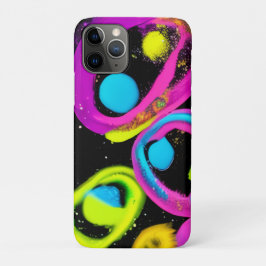 Capa Para iPhone 11 Pro arte abstrata brilhante