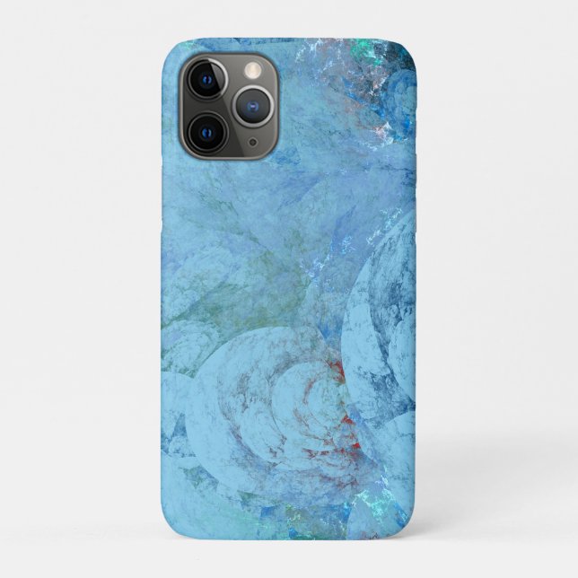 Capa Para iPhone 11 Pro arte abstrata de recife de coral   (Verso)