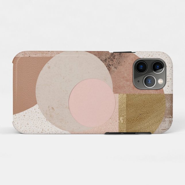 Capa Para iPhone 11 Pro Arte abstrata neutra para impressão em parede (Verso (horizontal))