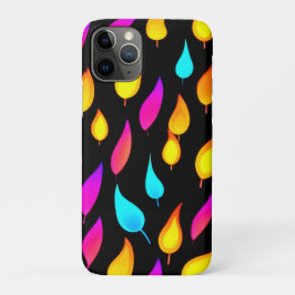 Capa Para iPhone 11 Pro Arte com chamas de Abstrato