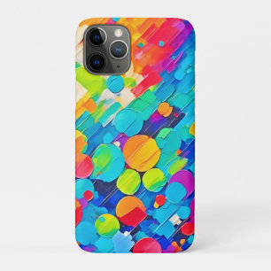 Capa Para iPhone 11 Pro Arte de Dança do Círculo Vibrante