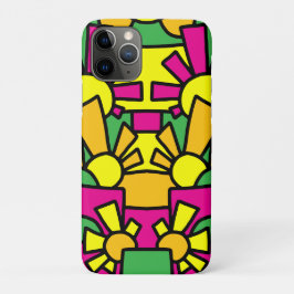 Capa Para iPhone 11 Pro Arte de Doodle Festivo 42