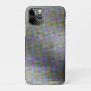 Capa Para iPhone 11 Pro Arte de Falha Cinza Pontos Micro Vaporwave Estétic