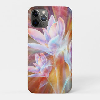 Capa Para iPhone 11 Pro Arte de flores modernas abstratas