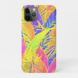 Capa Para iPhone 11 Pro Arte de Folha Tropical