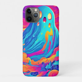 Capa Para iPhone 11 Pro Arte de Halloween Fantasma Espectral