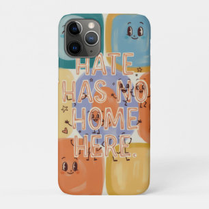 Capa Para iPhone 11 Pro Arte de Personagem Divertida - O Ódio Não Tem Lar