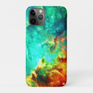 Capa Para iPhone 11 Pro Arte Vibrante de Galáxia em Tela
