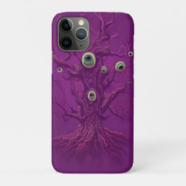 Capa Para iPhone 11 Pro Árvore de Sonho Assombrada