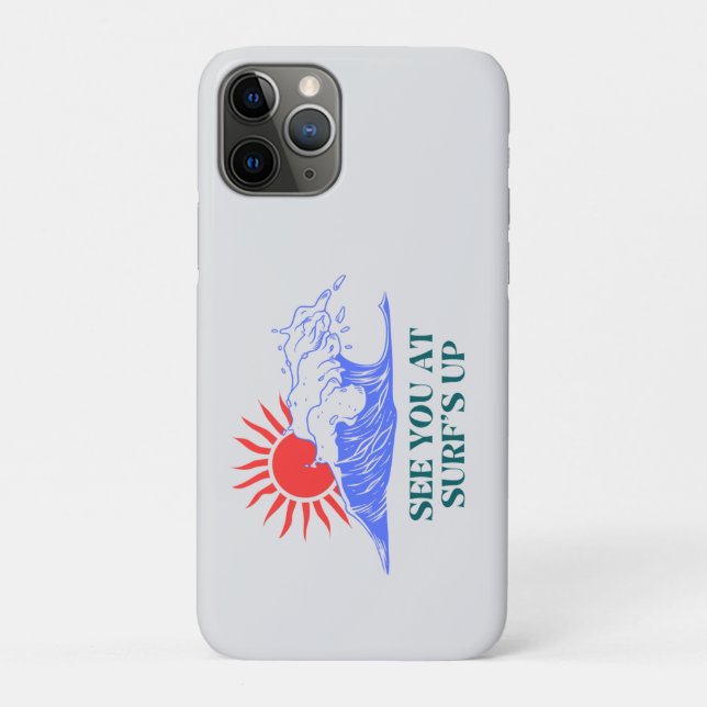 Capa Para iPhone 11 Pro Até a Próxima Onda de Design (Verso)