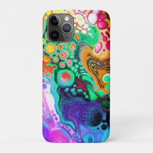 Capa Para iPhone 11 Pro Azul, Preto, Roxo, Amarelo colorido