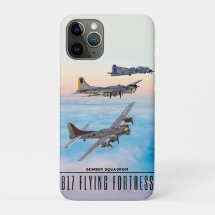 CAPA PARA iPhone 11 PRO B-17 BOMBRA DE FORTALHO-VOADOR