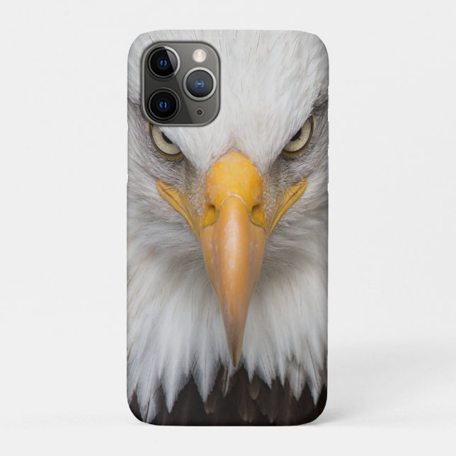 Capa Para iPhone 11 Pro Bald Eagle (Verso)