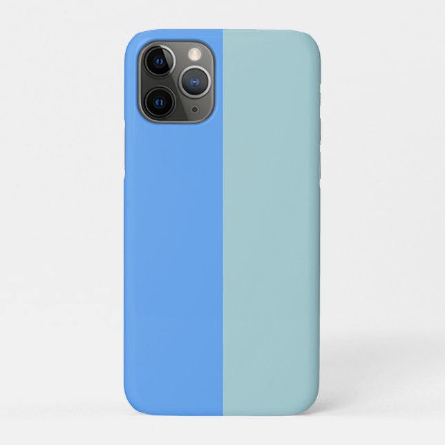 Capa Para iPhone 11 Pro Bandas Azuis (Verso)