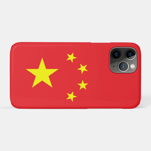 Capa Para iPhone 11 Pro Bandeira da China (Verso (horizontal))