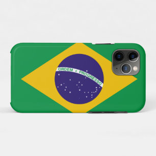 Capa Para iPhone 11 Pro Bandeira do Brasil