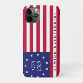 Capa Para iPhone 11 Pro Bandeira dos EUA 250º Semiquincentenário América 1