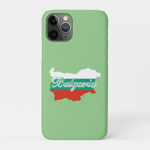 Capa Para iPhone 11 Pro bandeira mapa da Bulgária