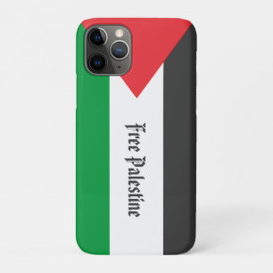 Capa Para iPhone 11 Pro Bandeira Palestina Livre sob medida