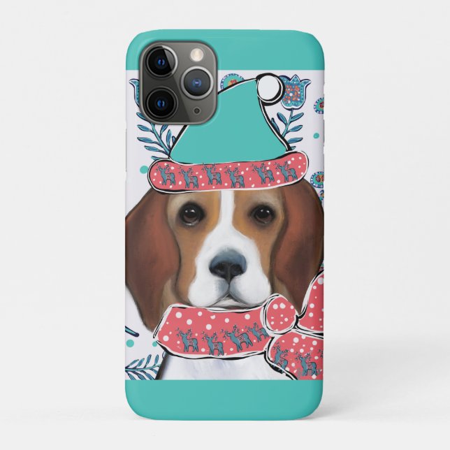 Capa Para iPhone 11 Pro Beagle (Verso)