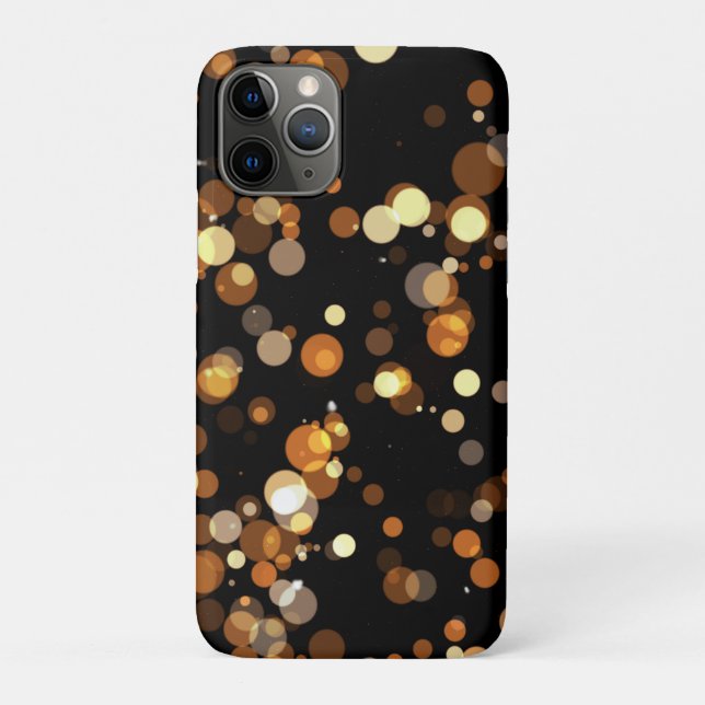 Capa Para iPhone 11 Pro Belas bolhas de luz (Verso)