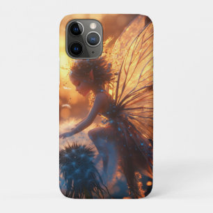 Capa Para iPhone 11 Pro Belo Sol Fada com Dandelion