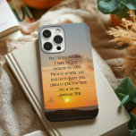 Capa Para iPhone 11 Pro Bíblia Inspiracional Verse Jeremiah 29:11 Christia<br><div class="desc">Pois sei os planos que tenho para você, declara o Senhor. Planeia protelar-vos e não prejudicá-los, planeia dar-vos esperança e futuro. Jeremiah 29:11 verso bíblia num belo presente de fotografia do nascer do sol do oceano com o seu nome personalizado. Esta capas de iphone de citação inspiradora personalizada apresenta uma...</div>