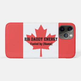 Capa Para iPhone 11 Pro Big Pai Energy Canada Mapeando Folha Alimentada Po