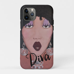 Capa Para iPhone 11 Pro "Black Beauty Diva"
