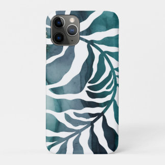 Capa Para iPhone 11 Pro Boho Botânico Kelp Plant Watercolor Matisse