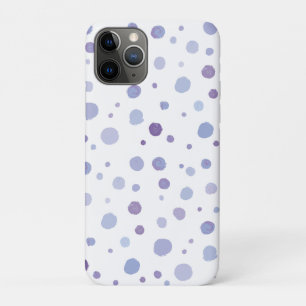 Capa Para iPhone 11 Pro bolinhas pintadas à mão