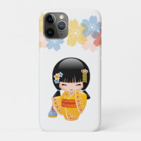 Boneca Summer Kokeshi - Garota Kimono Geisha Amare