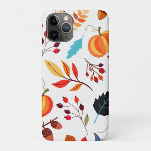 Capa Para iPhone 11 Pro Bonito Padrão de outono