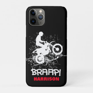 Capa Para iPhone 11 Pro Braço de Splatter de Camada de Motocross