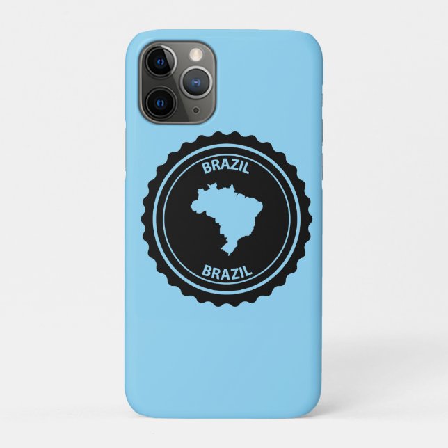 Capa Para iPhone 11 Pro Brasil (Verso)