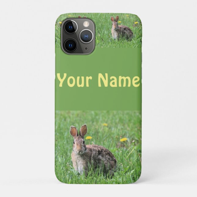 Capa Para iPhone 11 Pro Bunny (Verso)