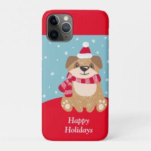 Capa Para iPhone 11 Pro Cachorro Feriado