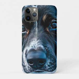 Capa Para iPhone 11 Pro Cachorro Fofo Olhando em Volta