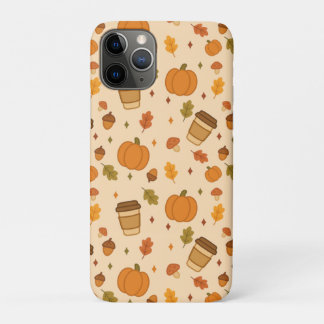 Capa Para iPhone 11 Pro Café de Outono