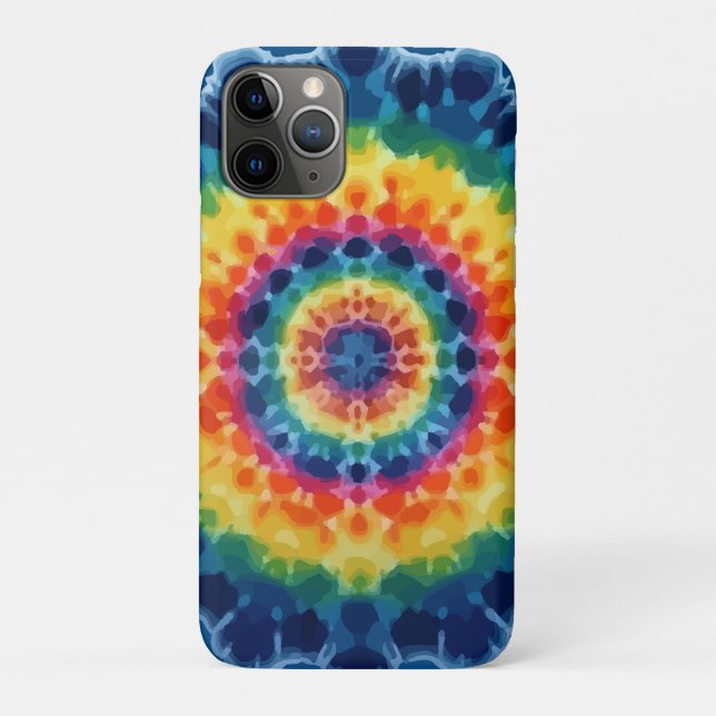 Capa Para iPhone 11 Pro Caixa de iPhone/iPad Tye-Dye-4 (Verso)
