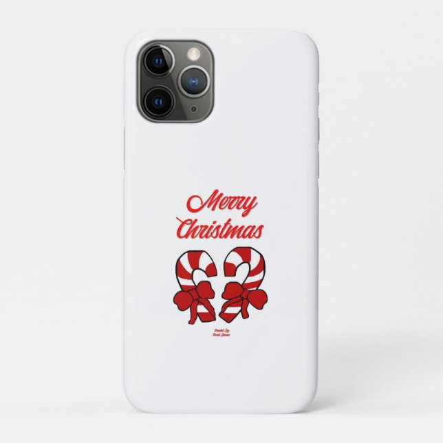 Capa Para iPhone 11 Pro Caixa de Natal Canes Apple iPhone 11 Pro (Verso)