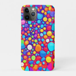 Capa Para iPhone 11 Pro Caleidoscópio de Abstrato vibrante