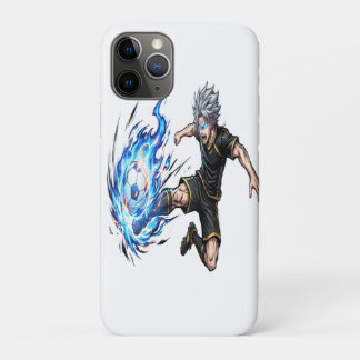 Capa Para iPhone 11 Pro Camiseta Spirit Striker Blue Energy Anime OC