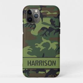 Capa Para iPhone 11 Pro Camuflagem