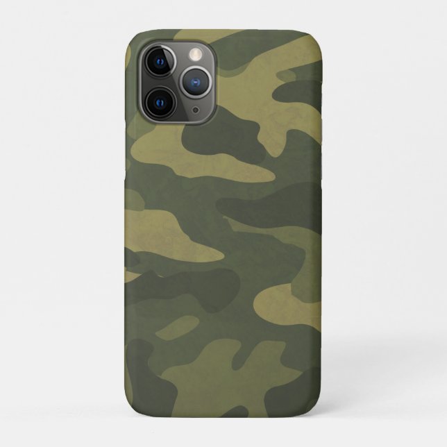 Capa Para iPhone 11 Pro Camuflagem (Verso)