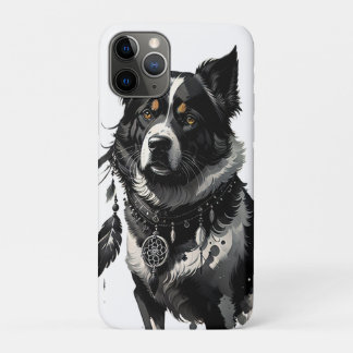 Capa Para iPhone 11 Pro cão, caçador de sonhos, amuleto, talismã,