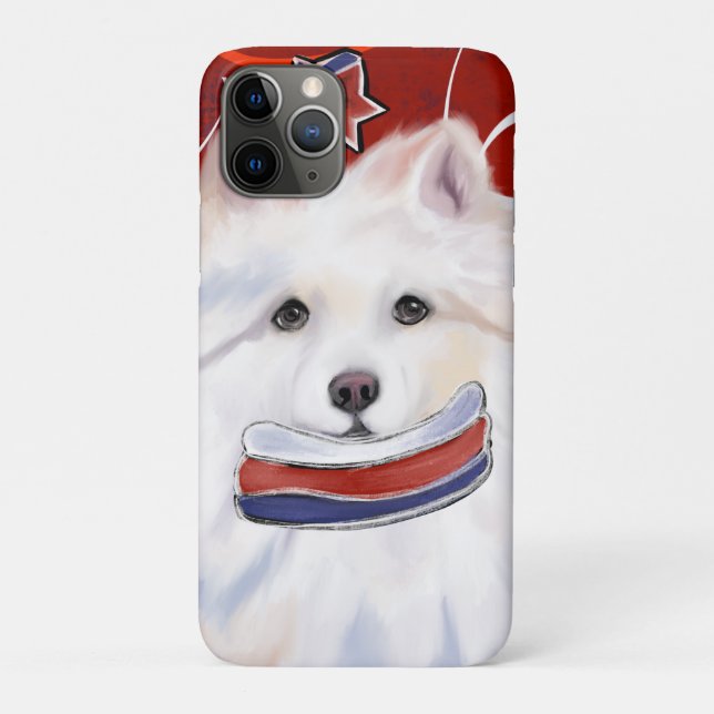 Capa Para iPhone 11 Pro Cão esquimó americano (Verso)